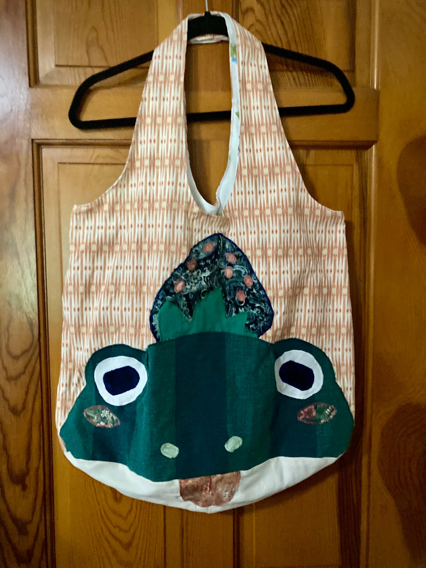 Blue Snozzberry Frog Tote