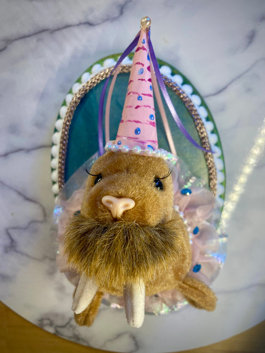 Paul Walrus Beanie Baby Taxidermy