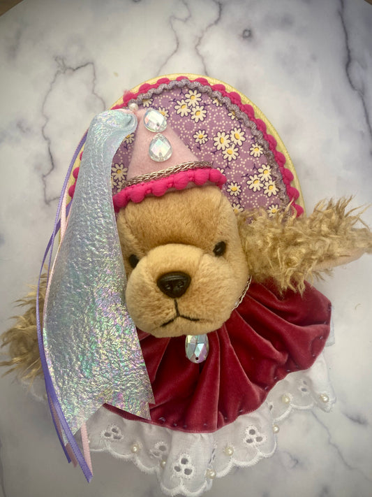 Spunky Puppy Beanie Plush Taxidermy