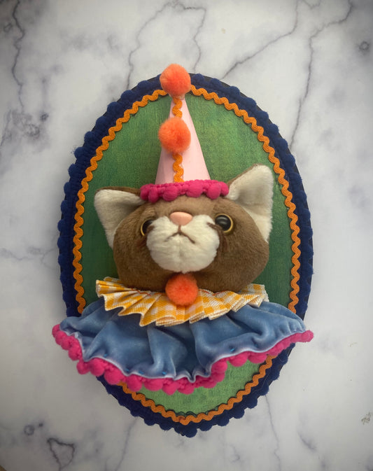 Pounce Beanie Kitty Plush Taxidermy