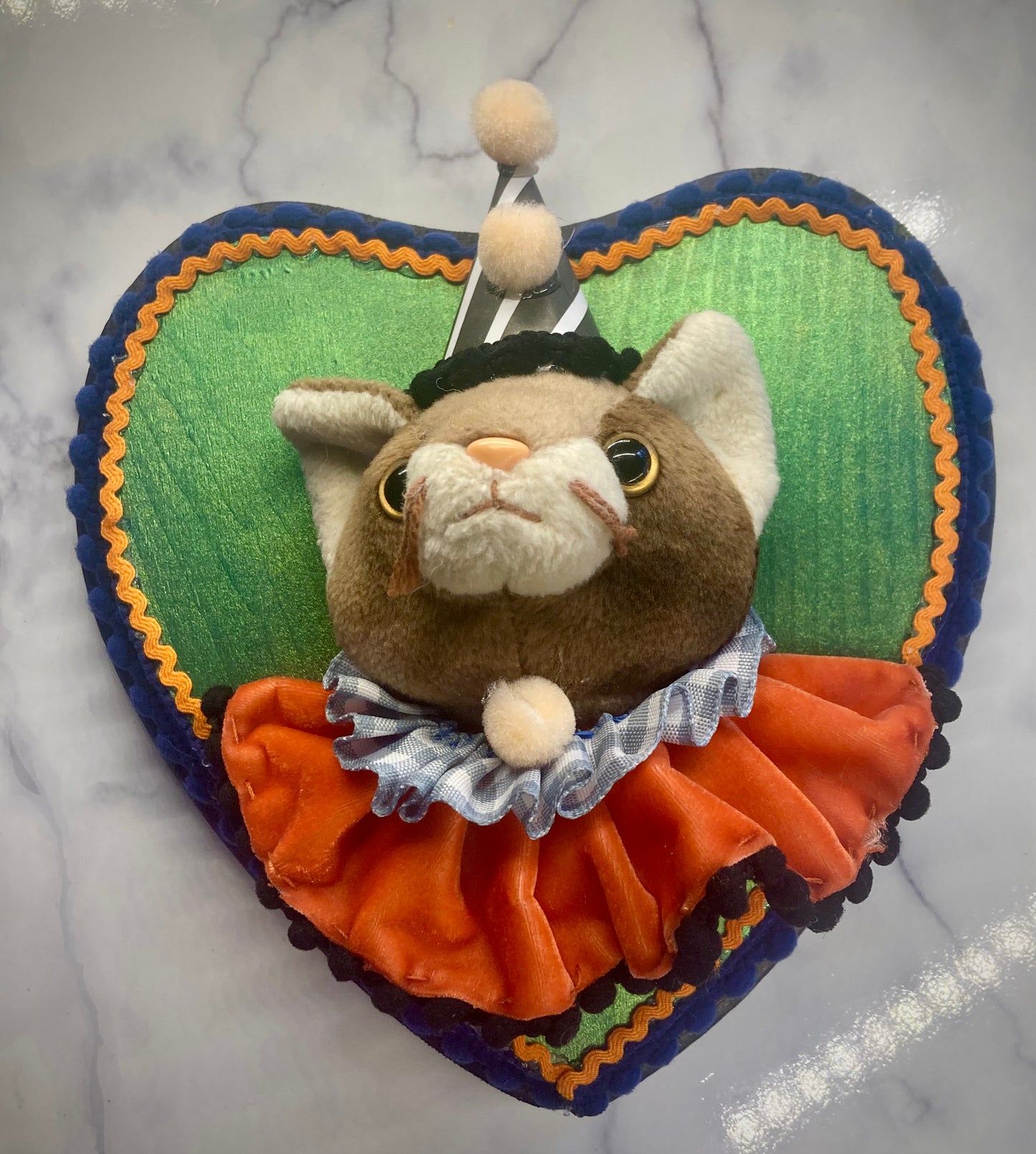 Pounce Kitty Beanie Plush Taxidermy