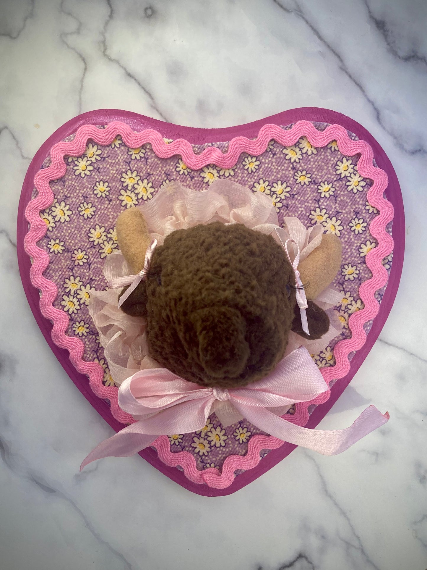 Roam Bison Beanie Plush Taxidermy